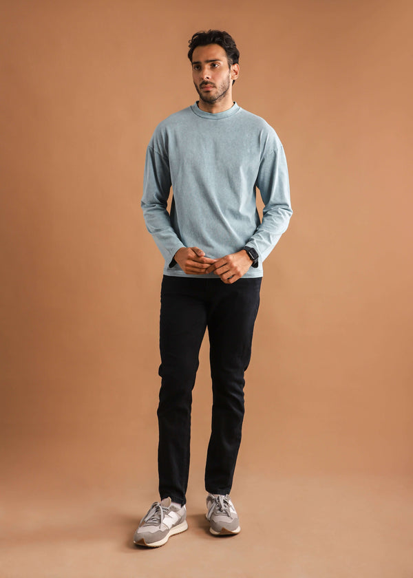 DROPSHOULDER CREW T-SHIRT
