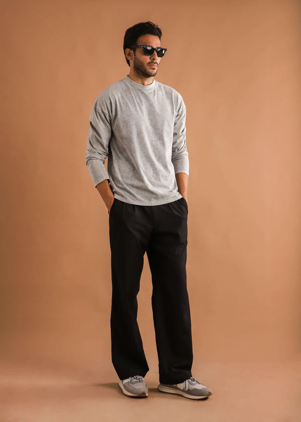 DROPSHOULDER CREW T-SHIRT