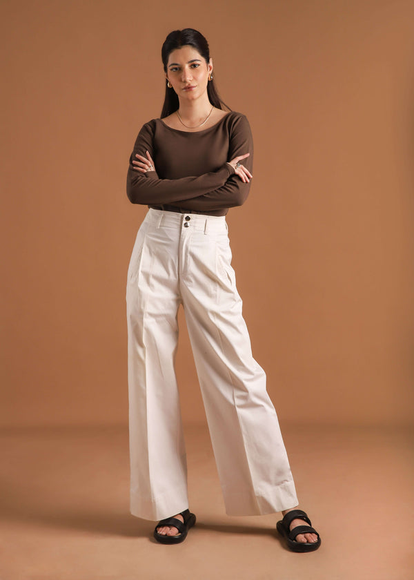 BOAT NECK T-SHIRT