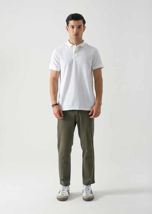 Regular Fit Cotton Pique Polo