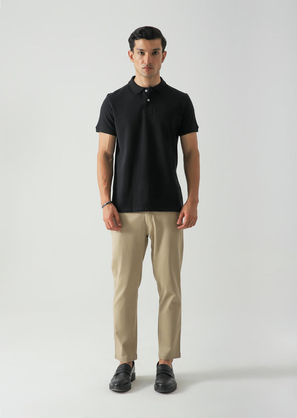 Regular Fit Cotton Pique Polo
