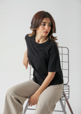 Relax crew cotton tee