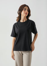 Relax crew-neck cotton t-shirt