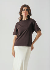 Relax crew-neck cotton t-shirt