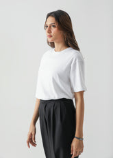 Relax crew cotton tee