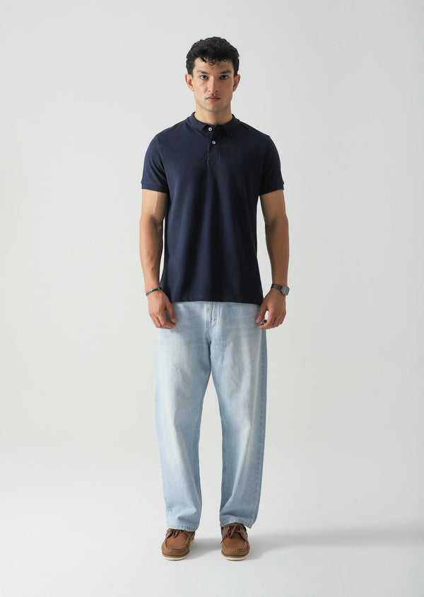 Regular Fit Cotton Pique Polo