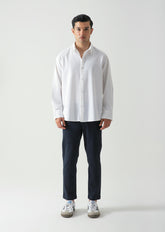 Cotton Linen Button Down Shirt