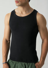 Slim - fit ribbed tank top