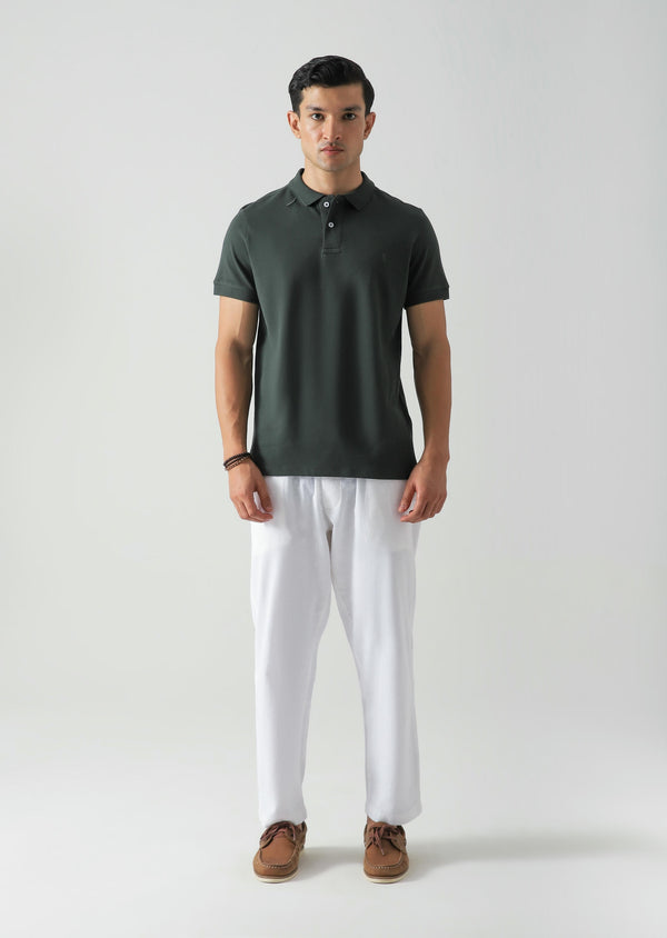 Regular Fit Cotton Pique Polo