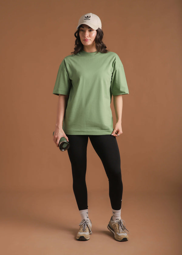 OVERSIZED CREWNECK T-SHIRT
