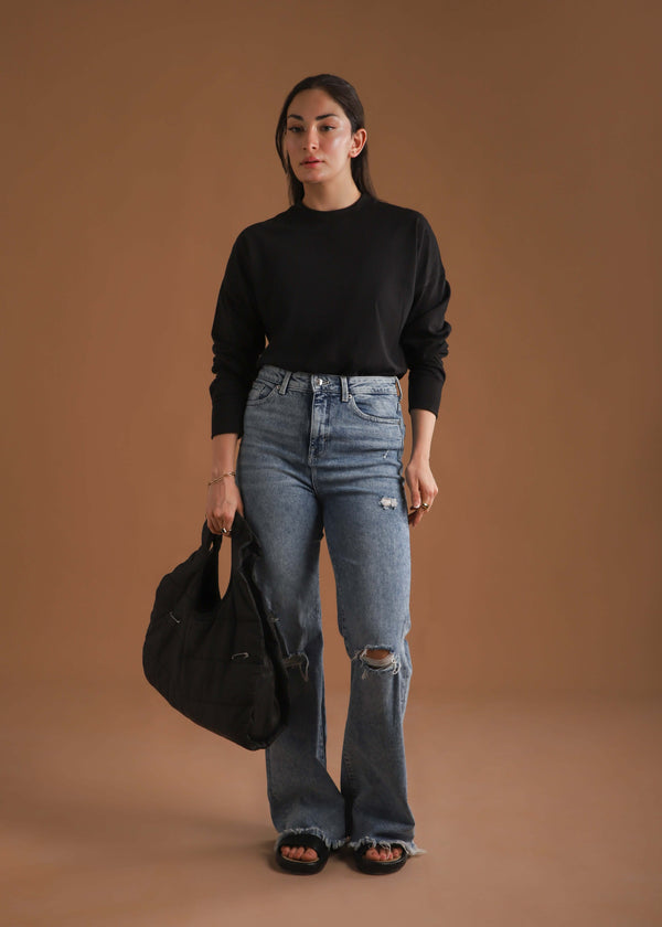 RELAXED CREWNECK T-SHIRT