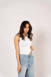 Ribbed - Knit tank top