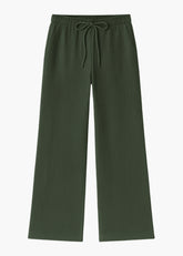 Textured Cotton Trouser