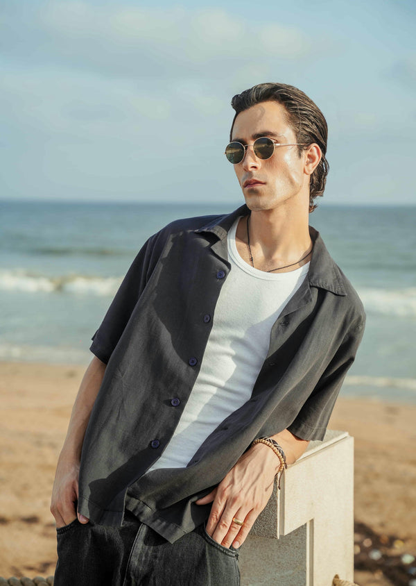 Cuban Collar Shirt