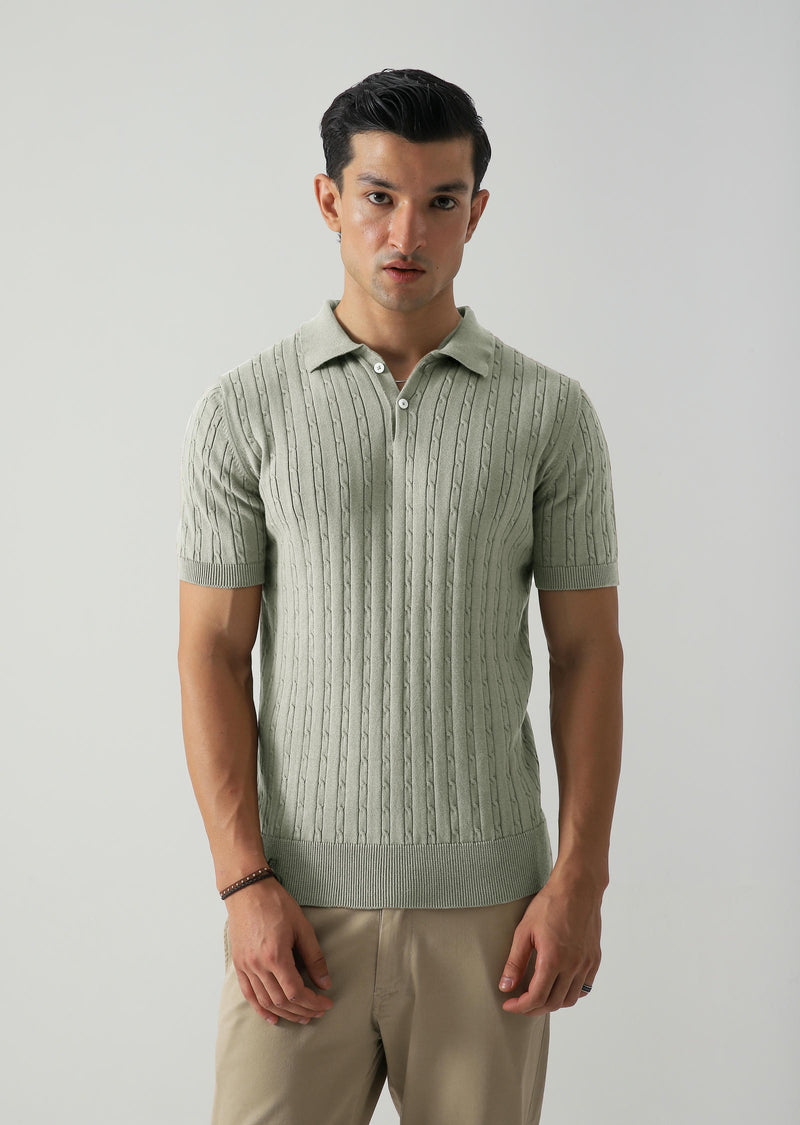 Knitted Polo