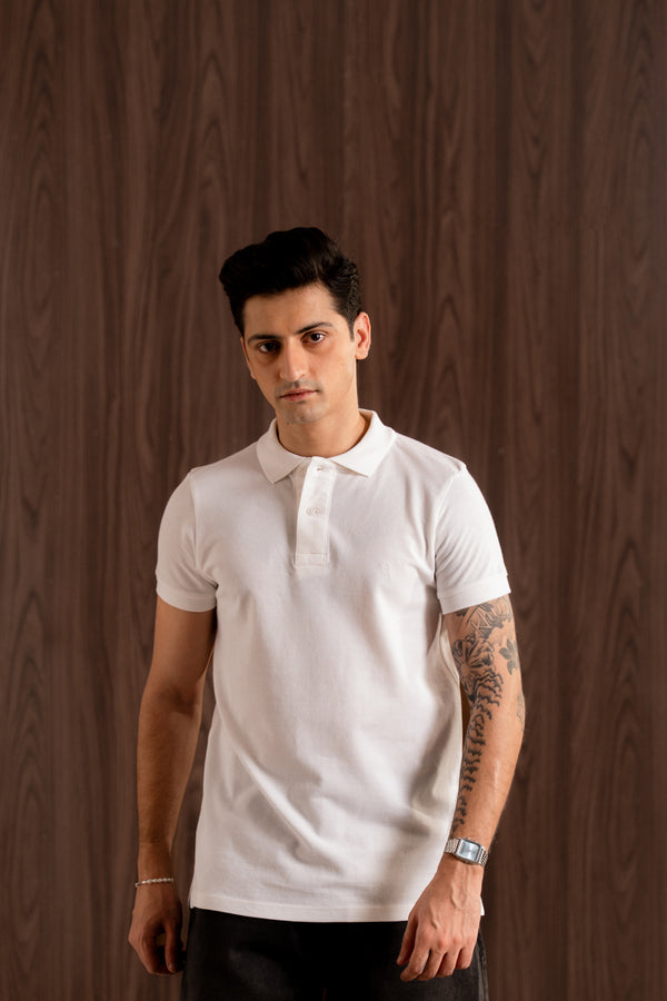 basic cotton polo