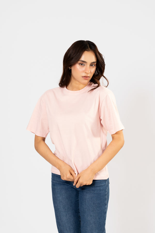 Relax crew-neck cotton t-shirt