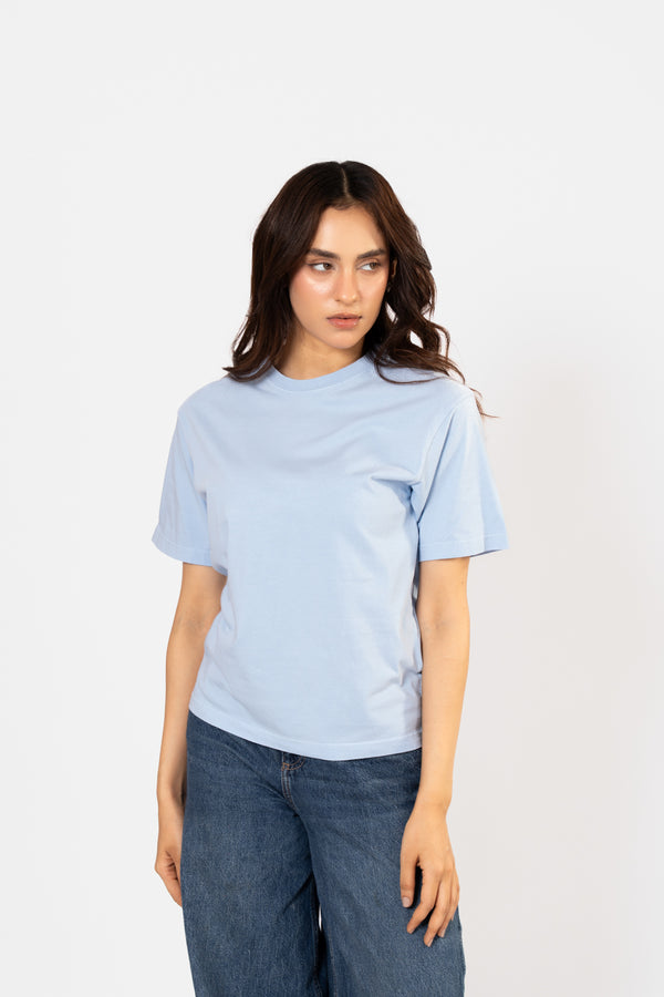 Relax crew-neck cotton t-shirt