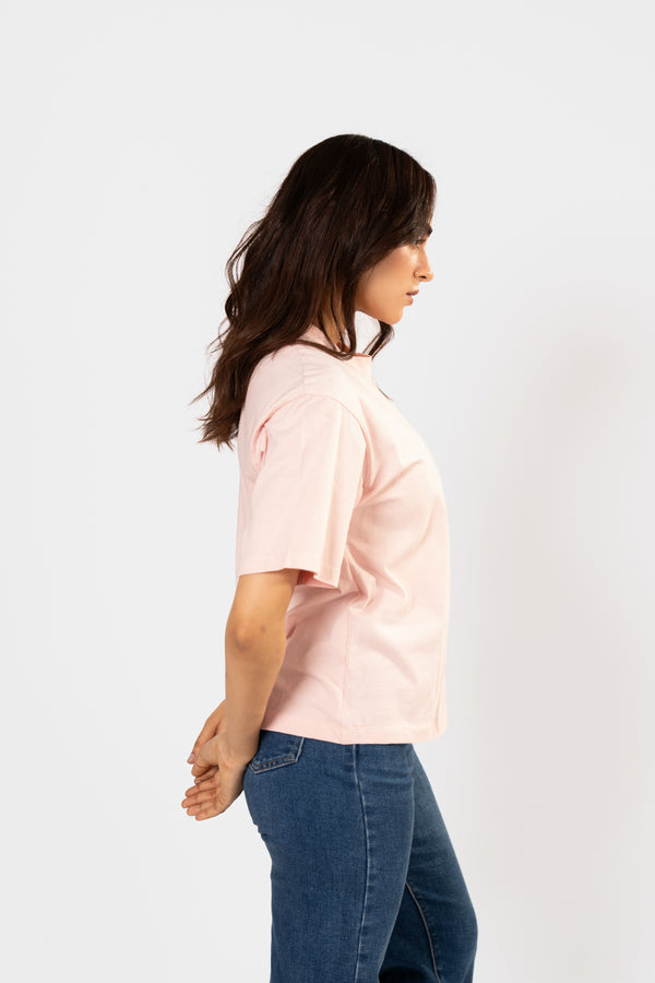 Relax crew-neck cotton t-shirt