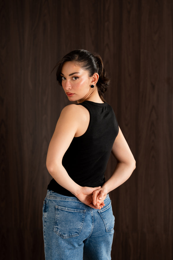 Ribbed - Knit tank top