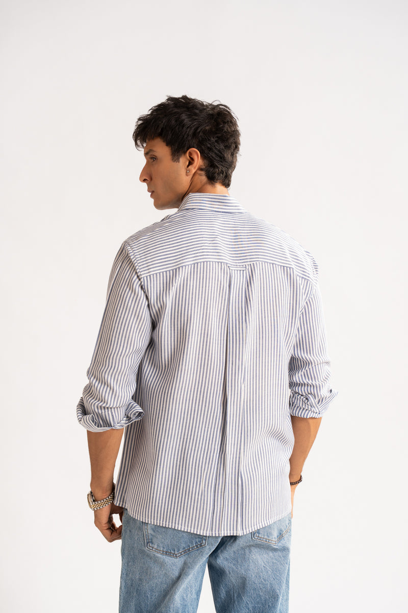 Boxy - fit pocket shirt