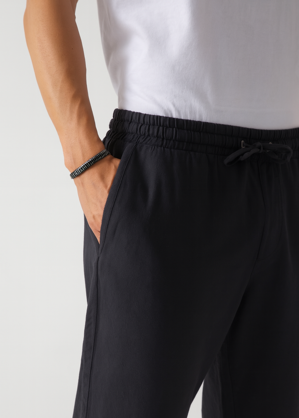 Cotton Linen Relaxed Fit Trouser