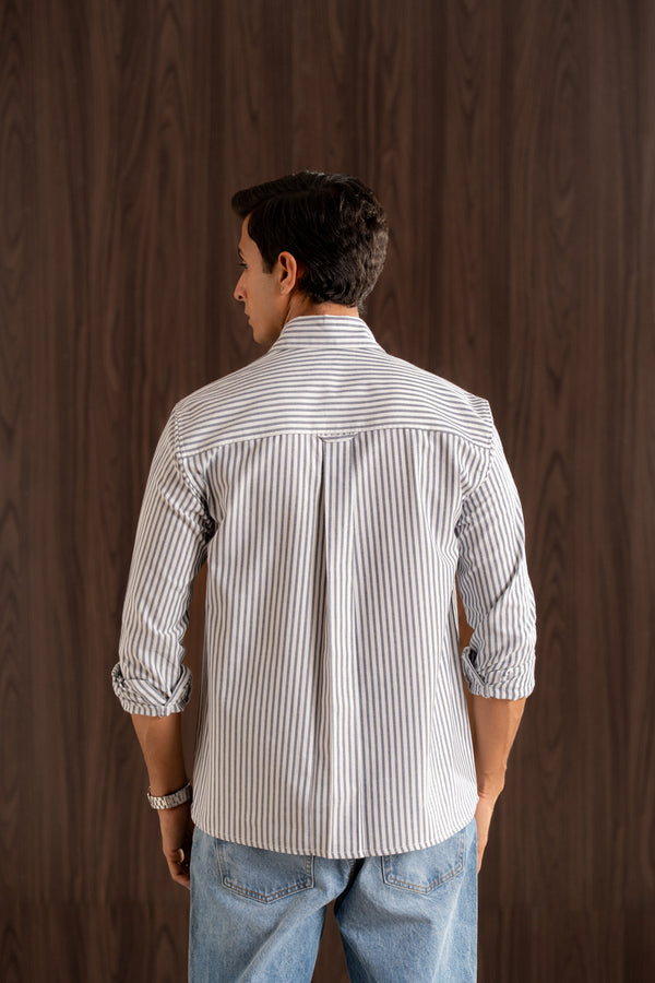Boxy - fit pocket shirt