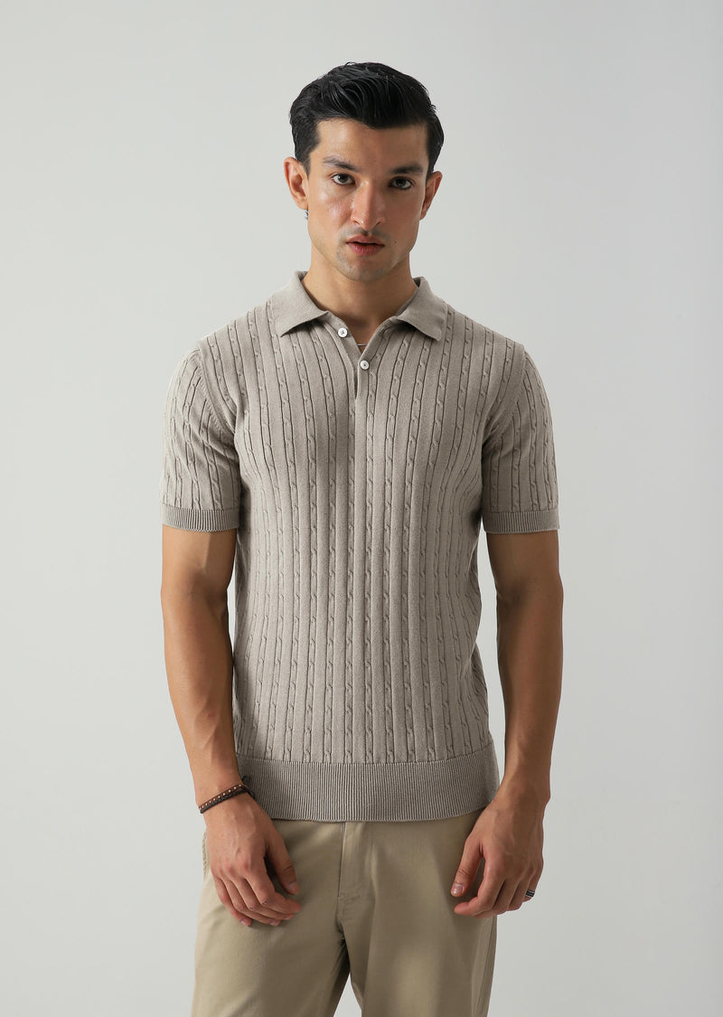 Knitted Polo
