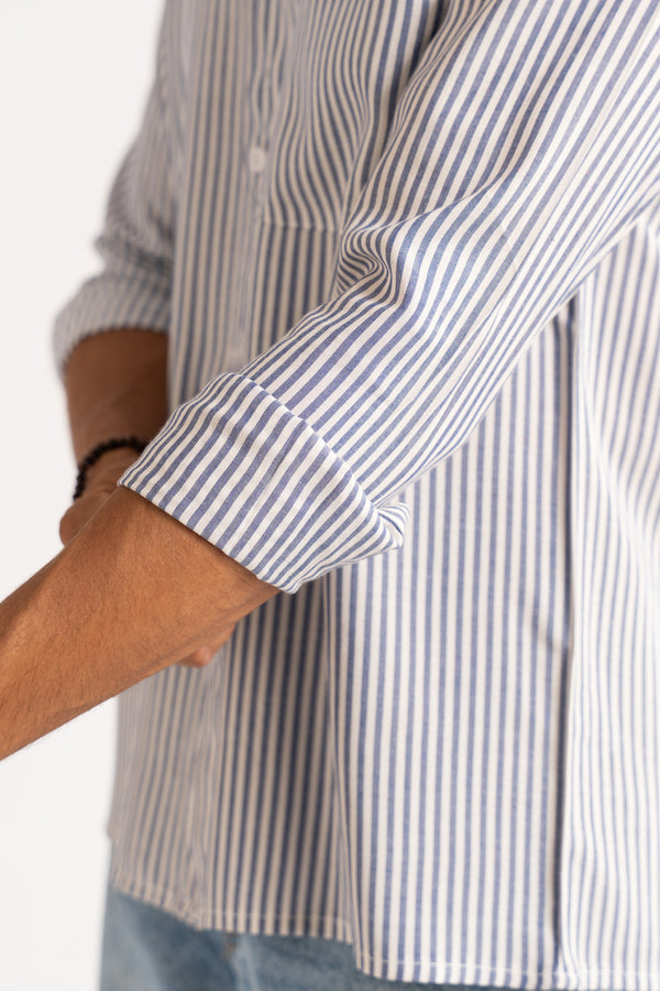 Boxy - fit pocket shirt