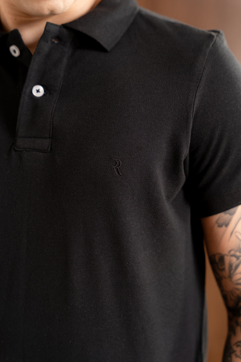 basic cotton polo
