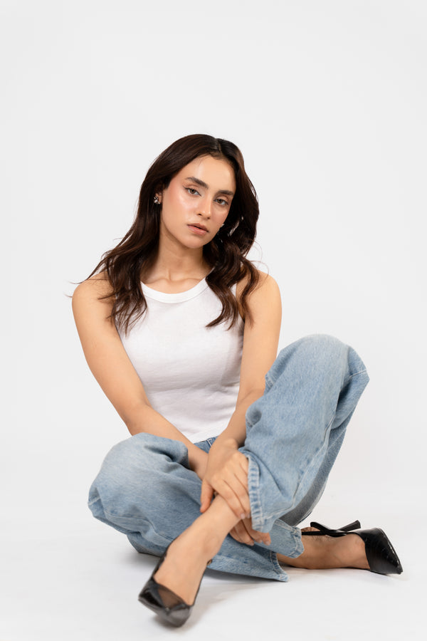 Ribbed - Knit tank top