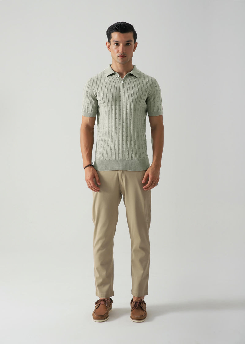 Knitted Polo