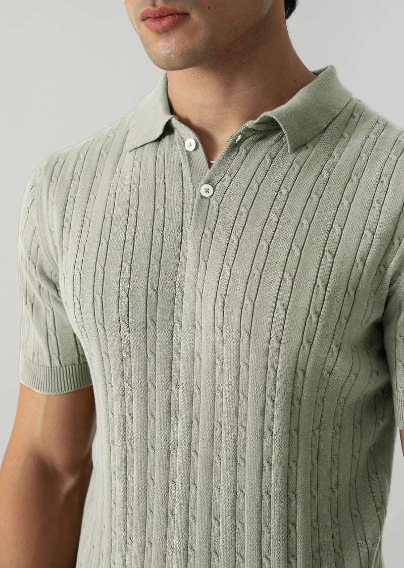 Knitted Polo