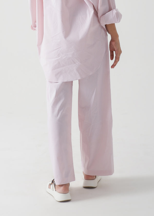 Relax Stripe Cotton Trouser