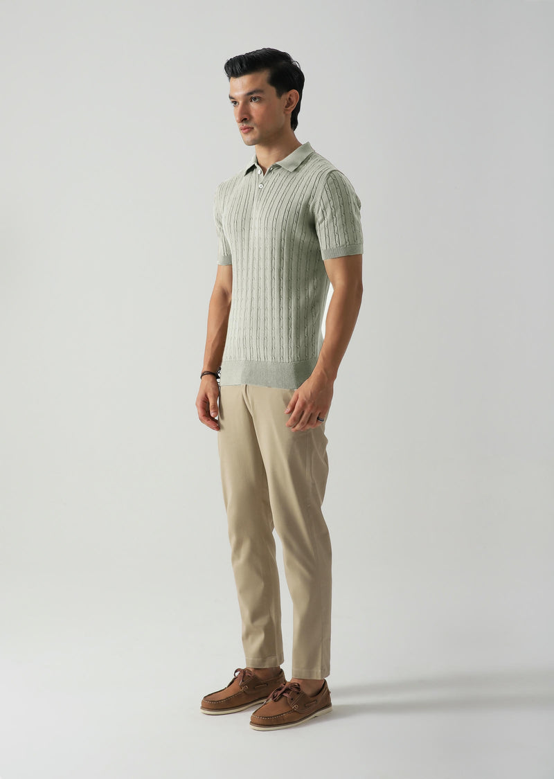 Knitted Polo