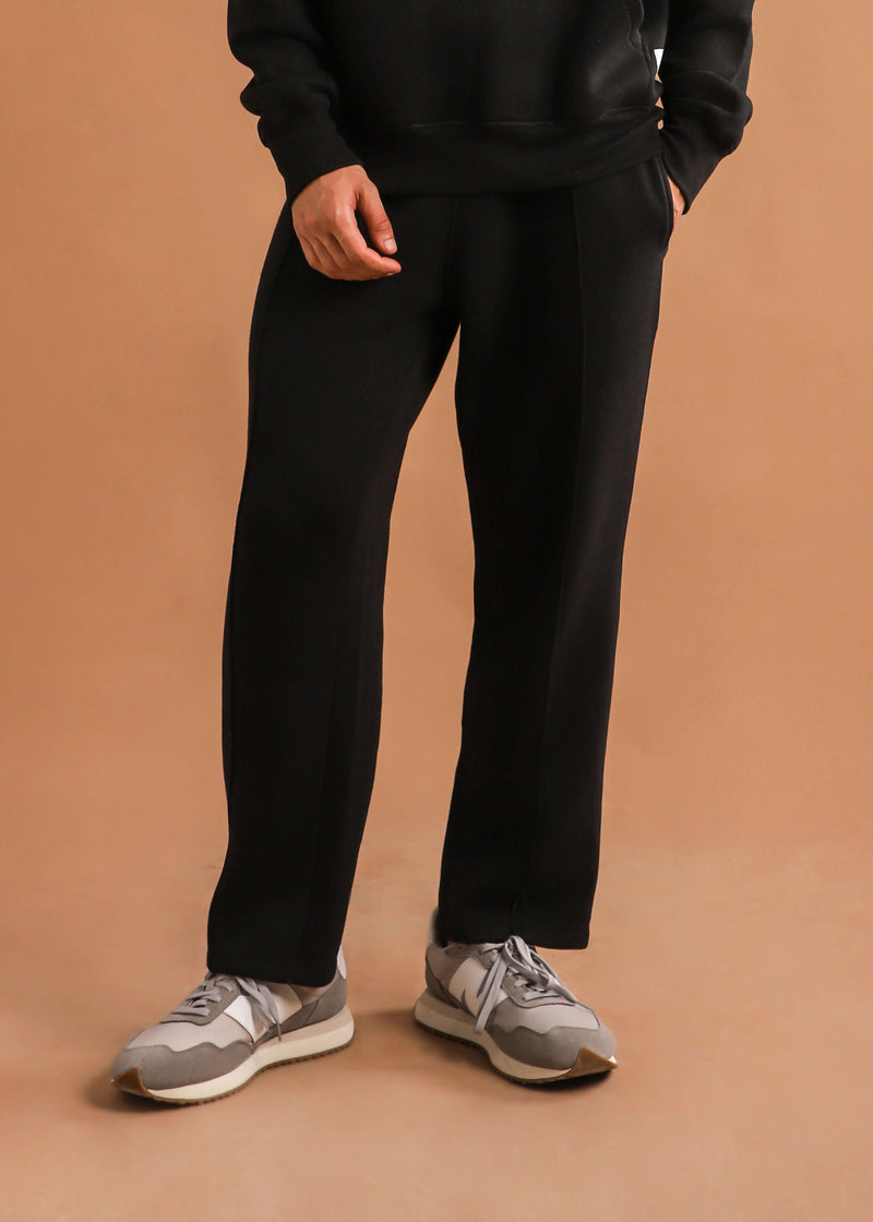 PINTUCK DETAIL SWEATPANTS