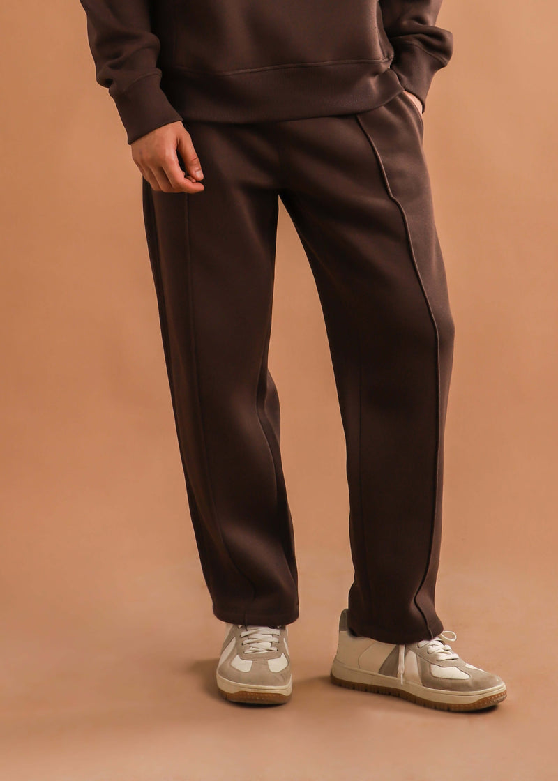 PINTUCK DETAIL SWEATPANTS