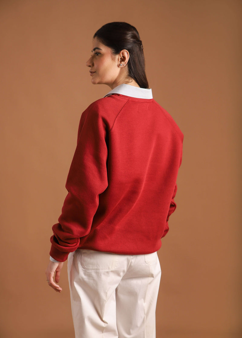 RELAX OVERSIZE CREWNECK SWEATSHIRT