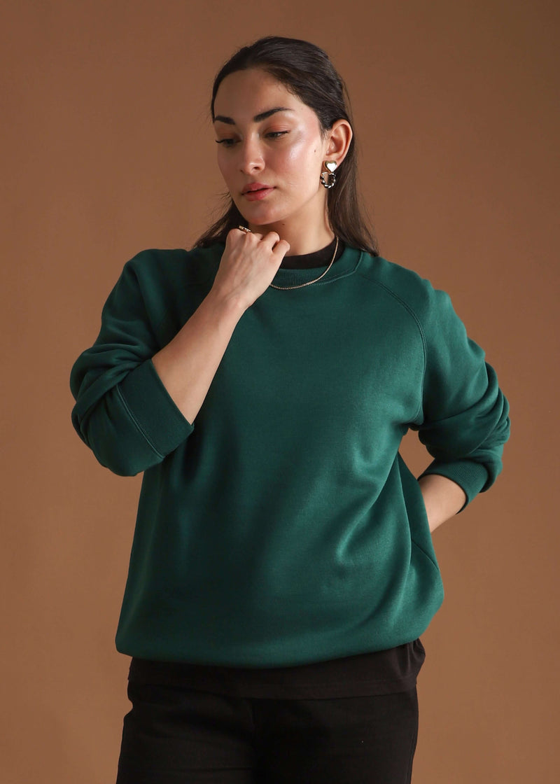 RELAX OVERSIZE CREWNECK SWEATSHIRT