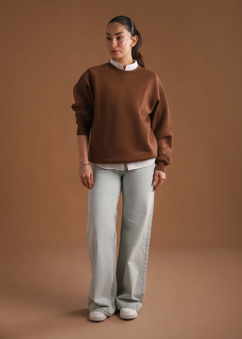 RELAX OVERSIZE CREWNECK SWEATSHIRT