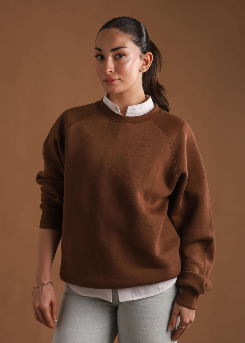 RELAX OVERSIZE CREWNECK SWEATSHIRT