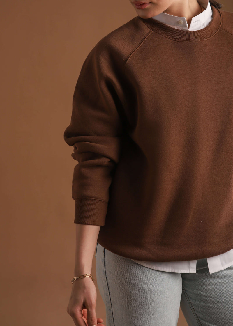 RELAX OVERSIZE CREWNECK SWEATSHIRT