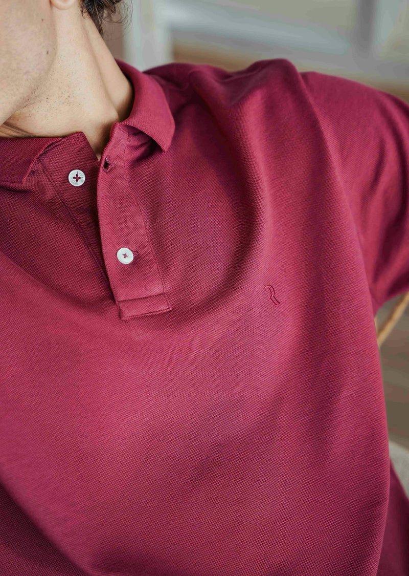 Regular Fit Cotton Pique Polo