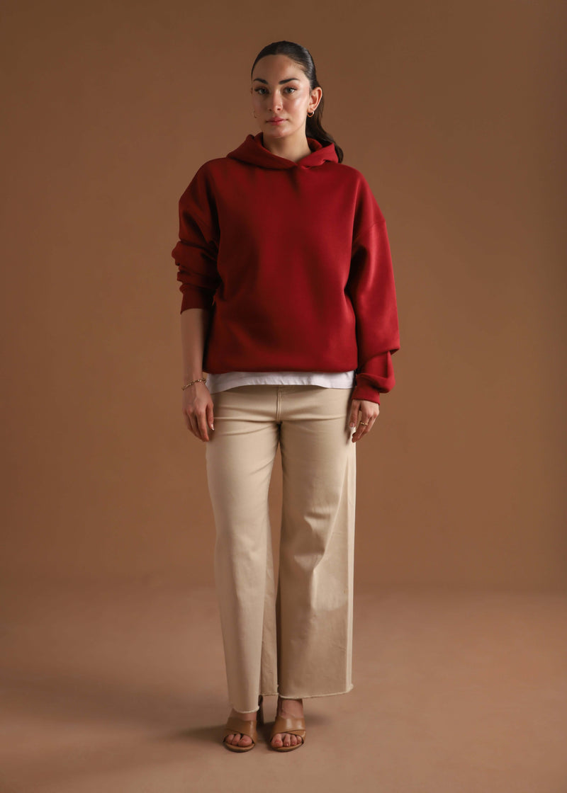 RELAX OVERSIZE PULLOVER HOODIE