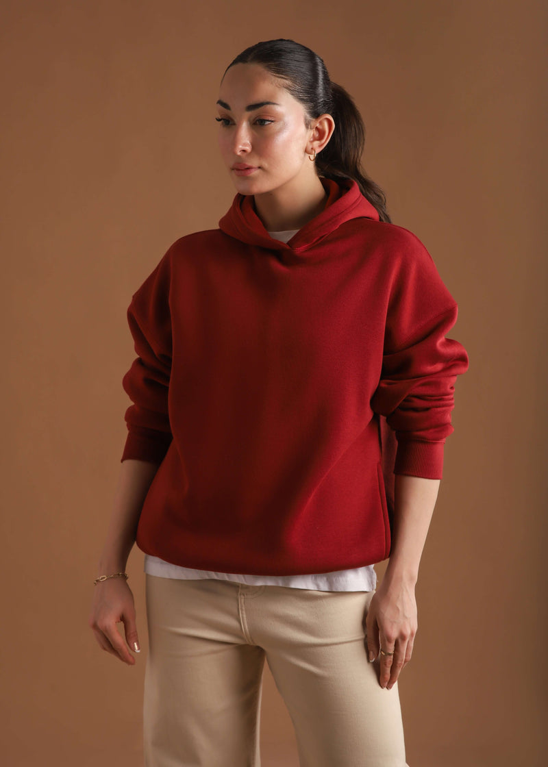 RELAX OVERSIZE PULLOVER HOODIE