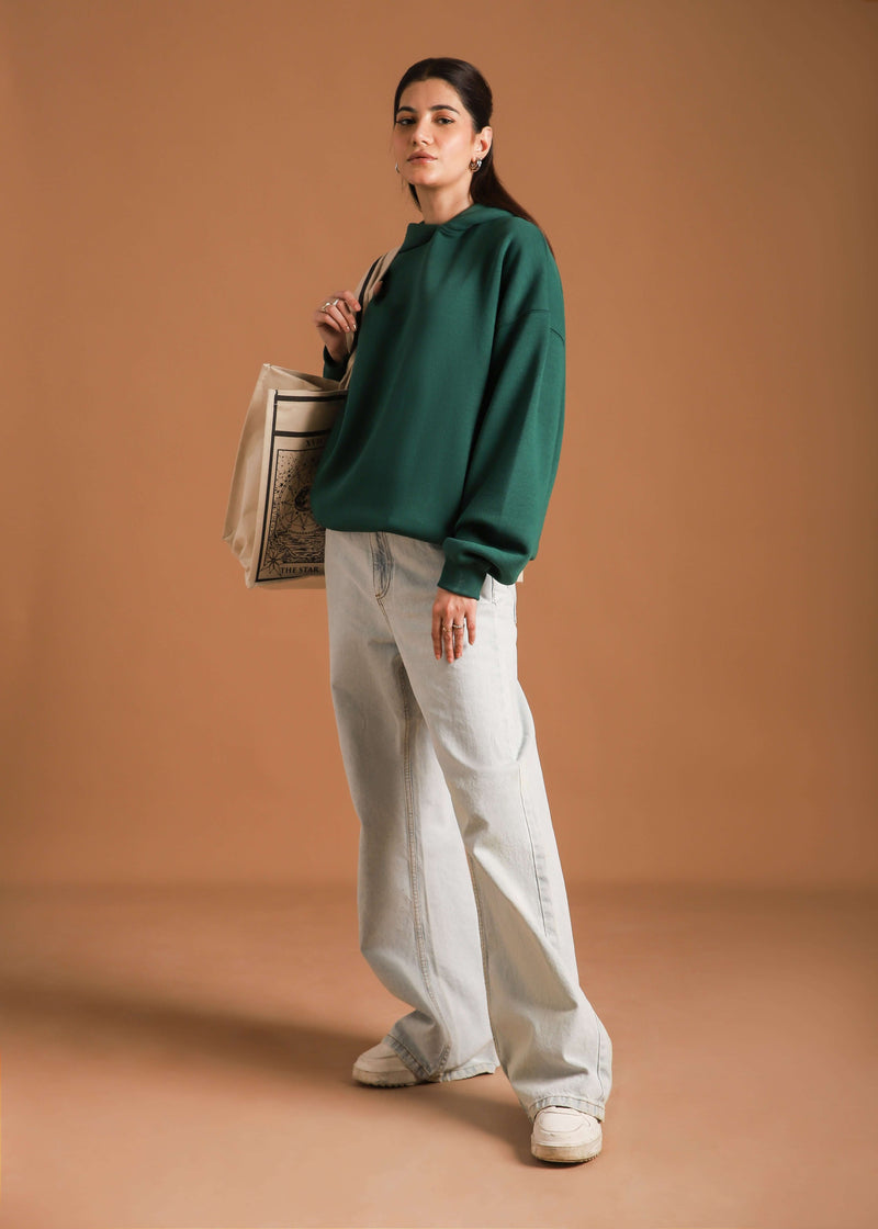 RELAX OVERSIZE PULLOVER HOODIE