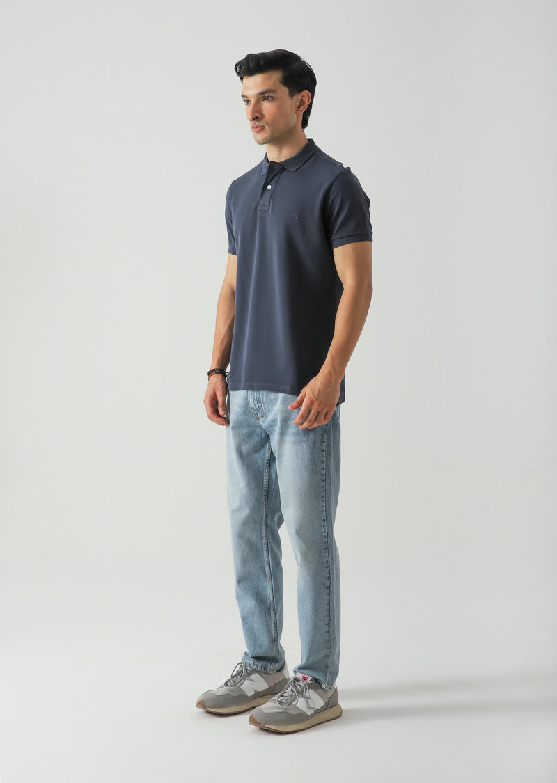 Regular Fit Cotton Pique Polo