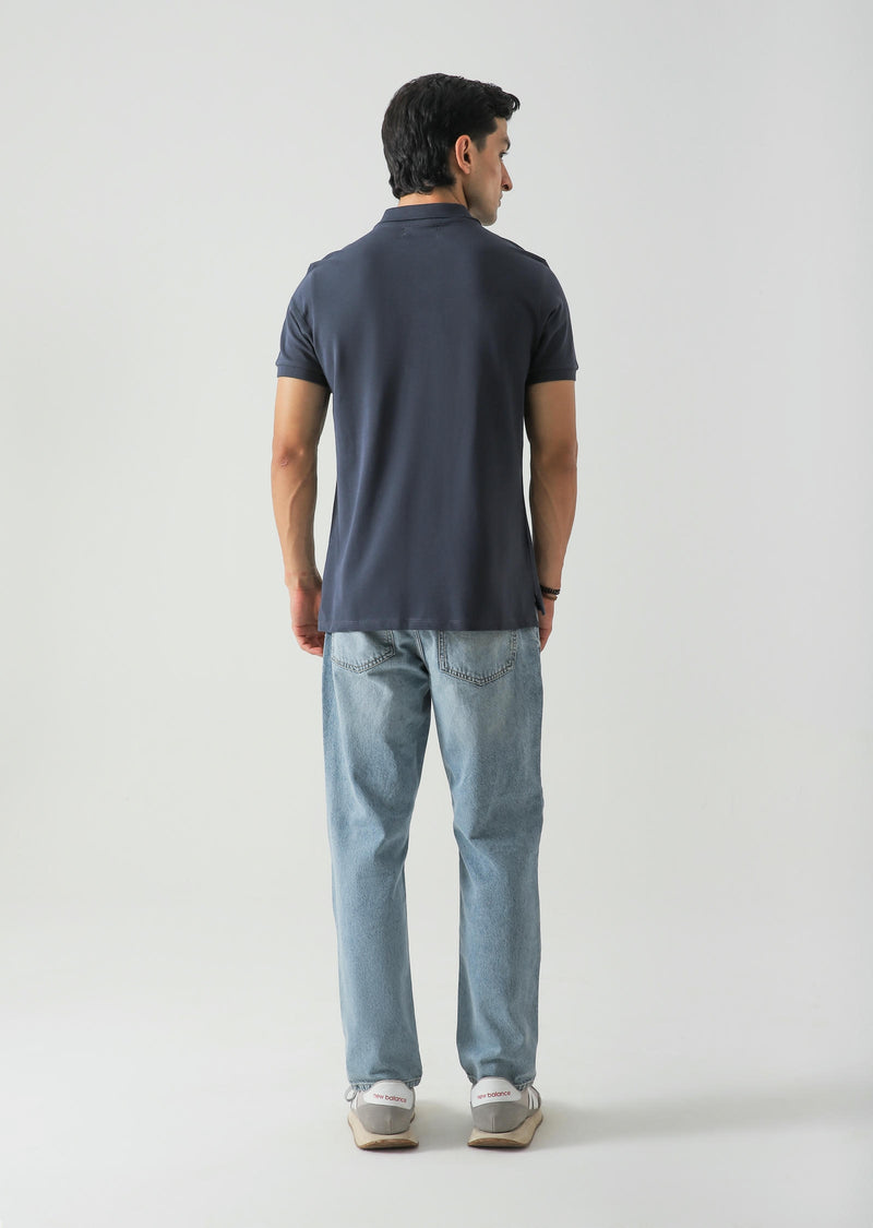 Regular Fit Cotton Pique Polo