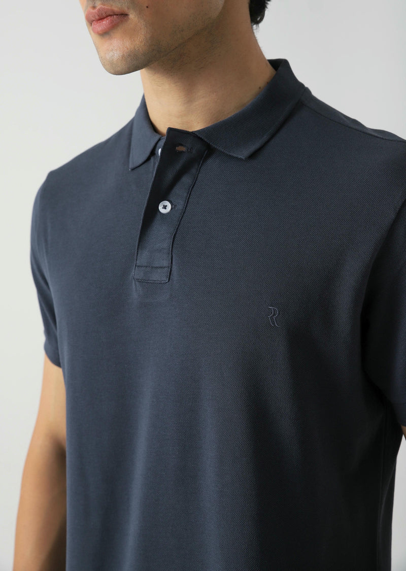 Regular Fit Cotton Pique Polo
