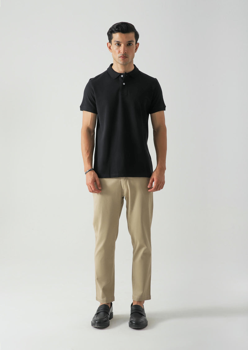 Regular Fit Cotton Pique Polo